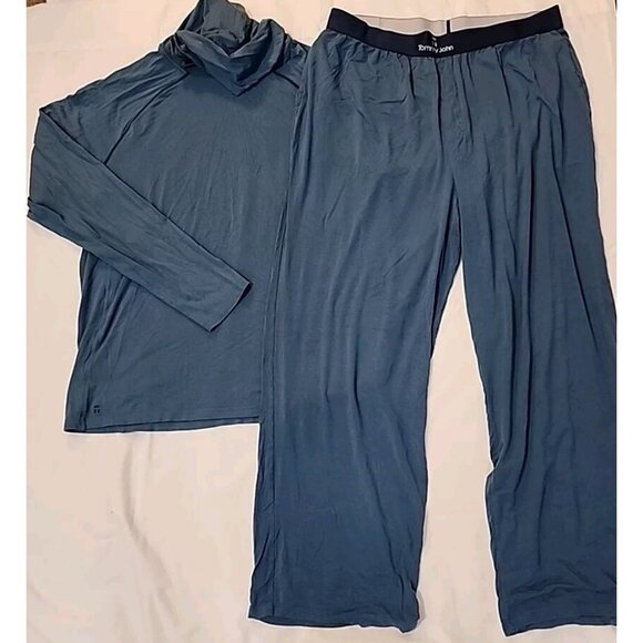 Tommy John Other - Tommy John Lounge Pajama Set Mens Size XL & 2XL Pants Shirt Second Skin Soft